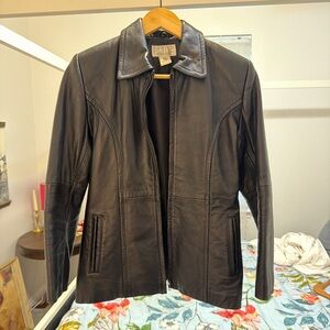 Black Genuine Leather Jacket
